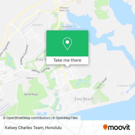 Mapa de Kelsey Charles Team