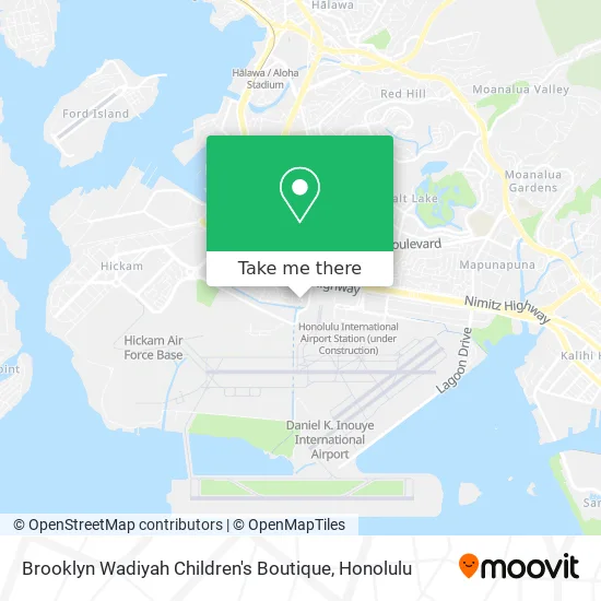 Mapa de Brooklyn Wadiyah Children's Boutique