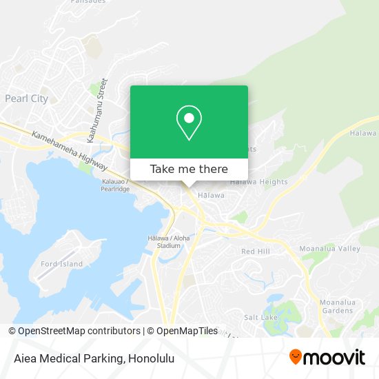 Mapa de Aiea Medical Parking