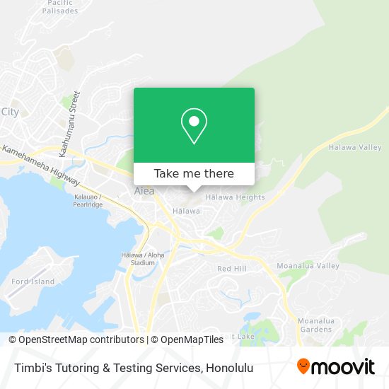 Timbi's Tutoring & Testing Services map