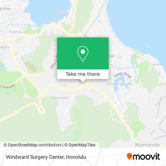 Windward Surgery Center map