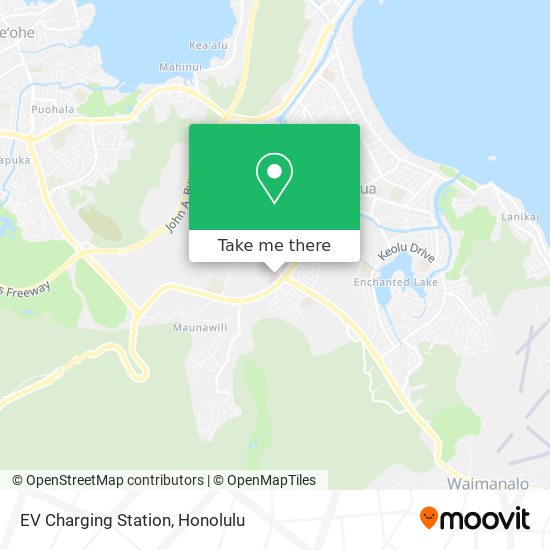 EV Charging Station map