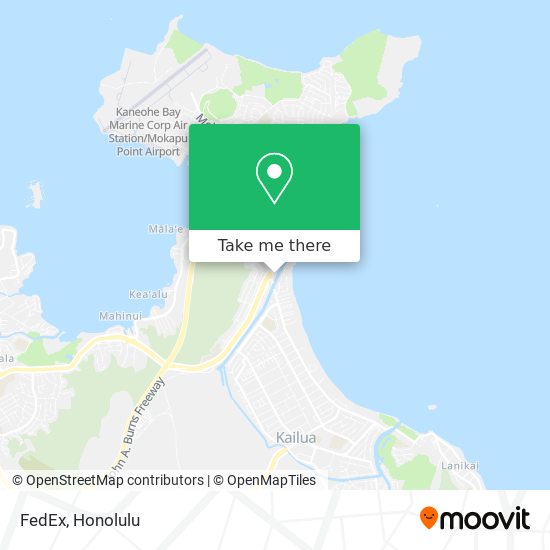 Mapa de FedEx