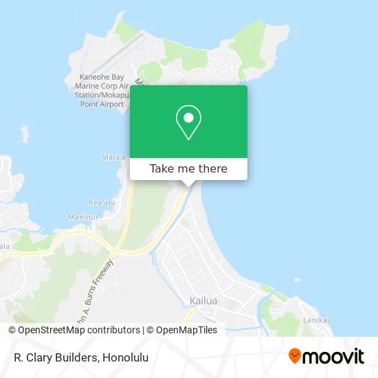 R. Clary Builders map