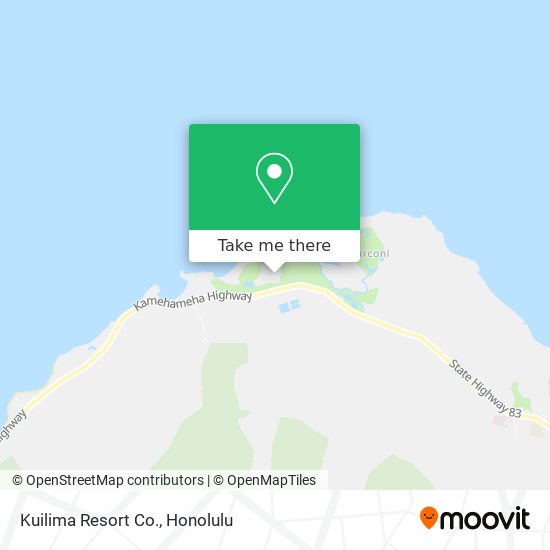 Kuilima Resort Co. map