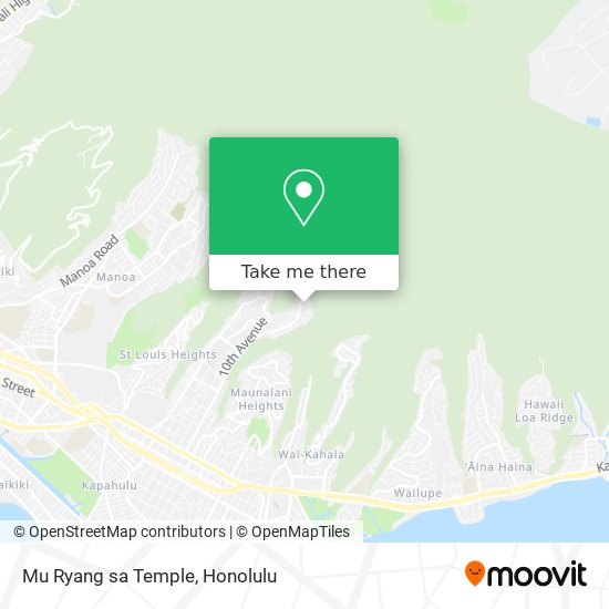 Mapa de Mu Ryang sa Temple