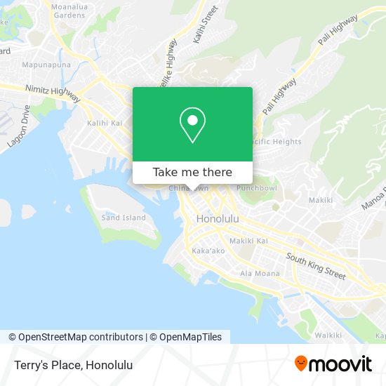 Terry's Place map