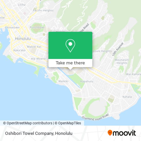 Oshibori Towel Company map