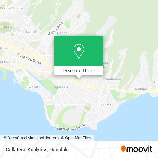 Collateral Analytics map