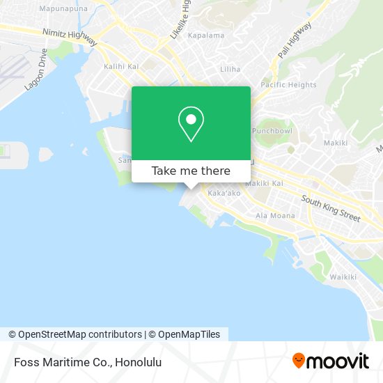 Mapa de Foss Maritime Co.