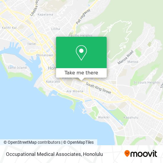 Mapa de Occupational Medical Associates