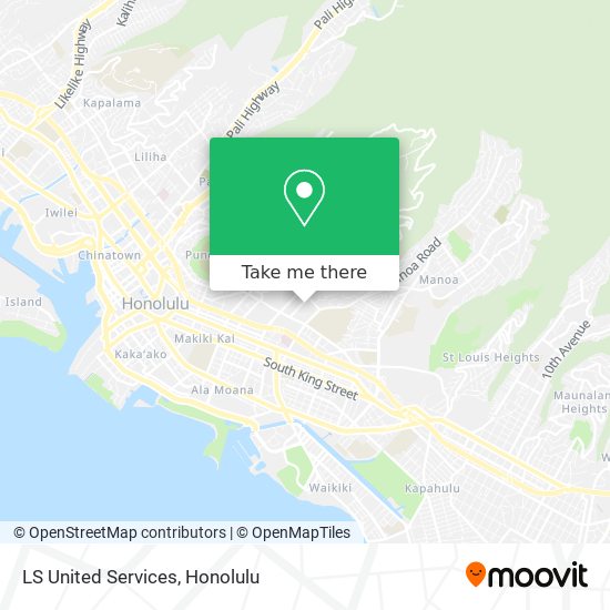 Mapa de LS United Services