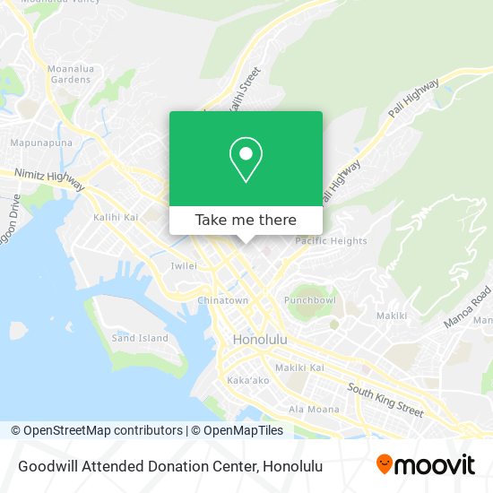 Goodwill Attended Donation Center map