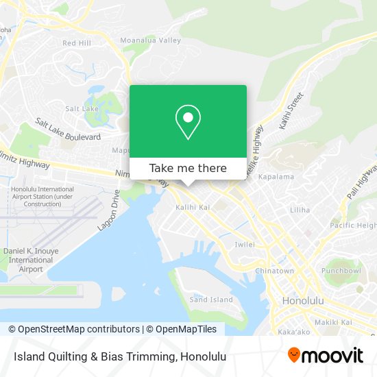 Island Quilting & Bias Trimming map