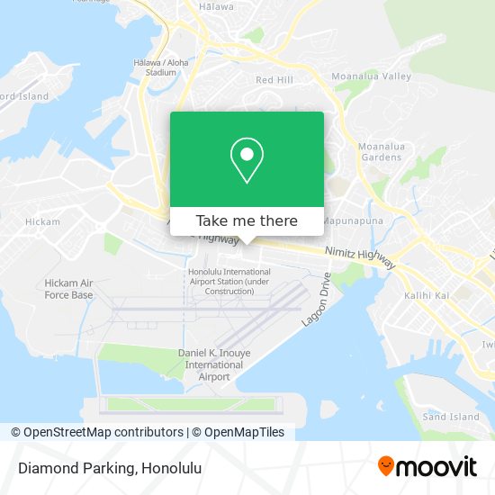 Diamond Parking map