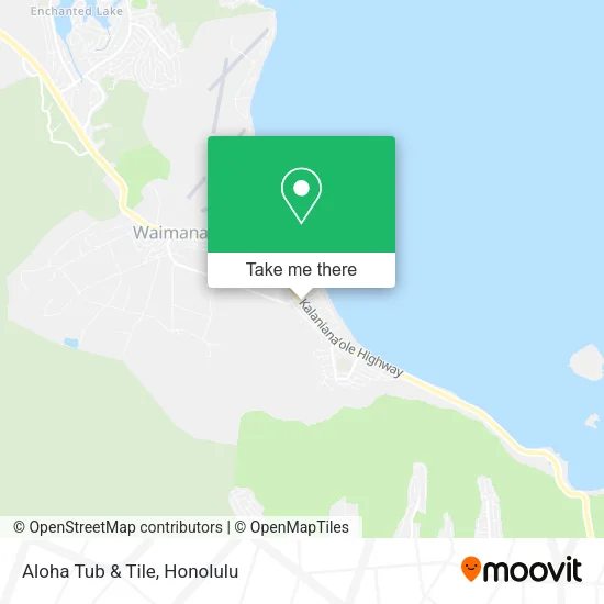 Aloha Tub & Tile map