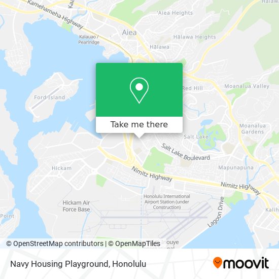 Navy Housing Playground map