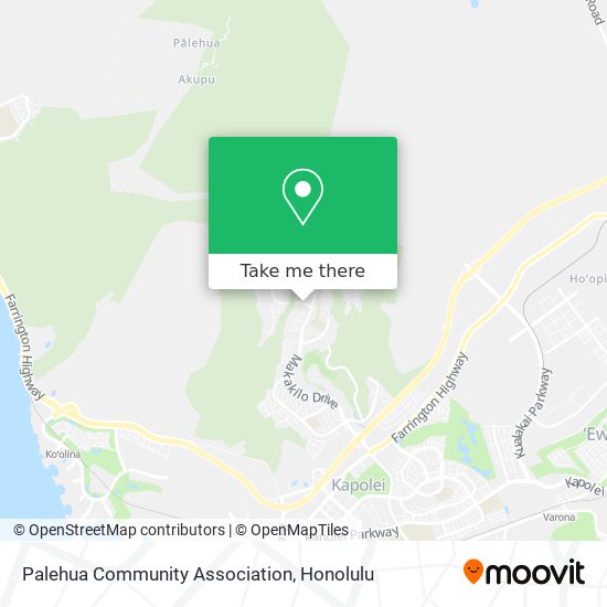 Mapa de Palehua Community Association