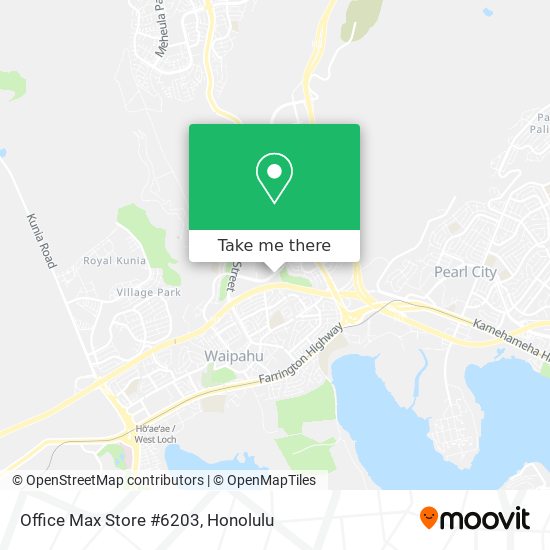 Office Max Store #6203 map