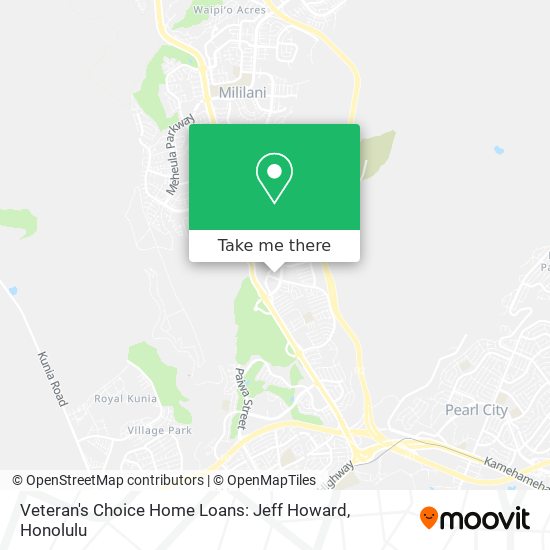 Mapa de Veteran's Choice Home Loans: Jeff Howard