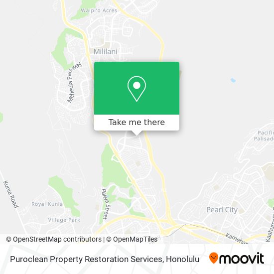 Mapa de Puroclean Property Restoration Services