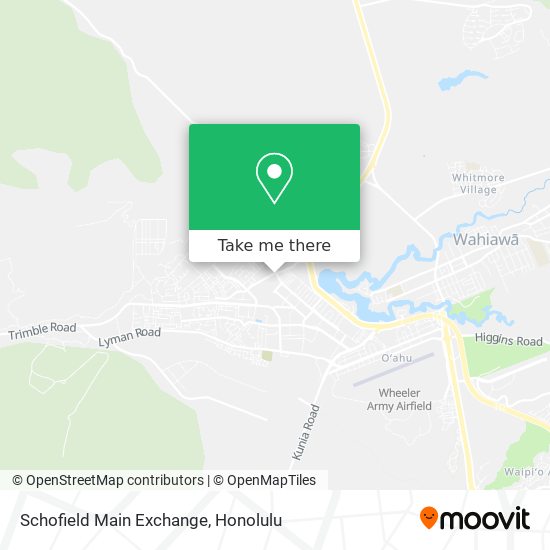 Schofield Main Exchange map