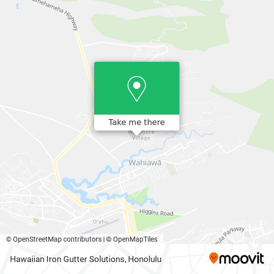 Mapa de Hawaiian Iron Gutter Solutions