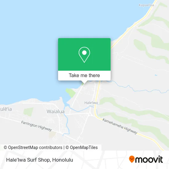 Hale'Iwa Surf Shop map