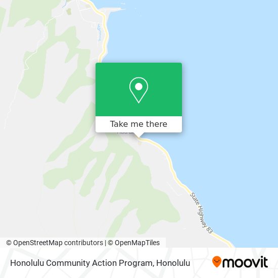 Honolulu Community Action Program map