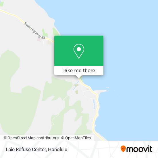 Laie Refuse Center map