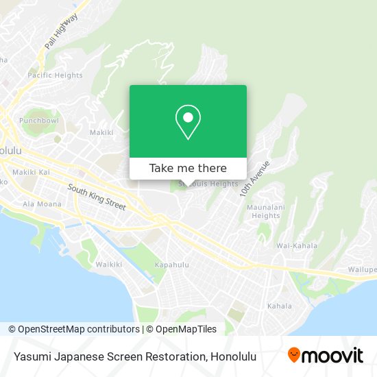 Yasumi Japanese Screen Restoration map