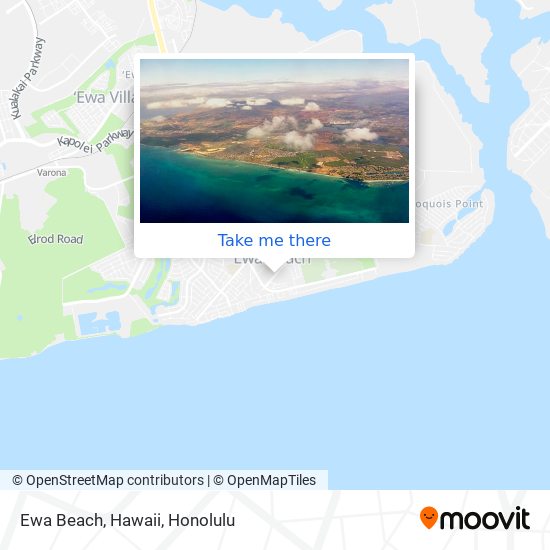 Ewa Beach, Hawaii map