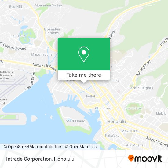 Intrade Corporation map