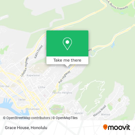 Mapa de Grace House