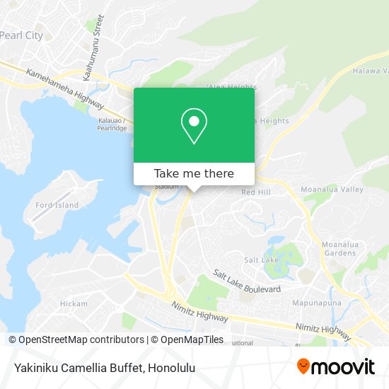 Mapa de Yakiniku Camellia Buffet