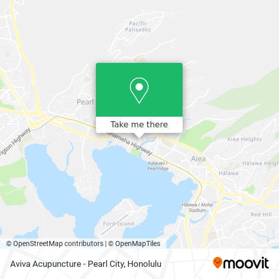 Mapa de Aviva Acupuncture - Pearl City