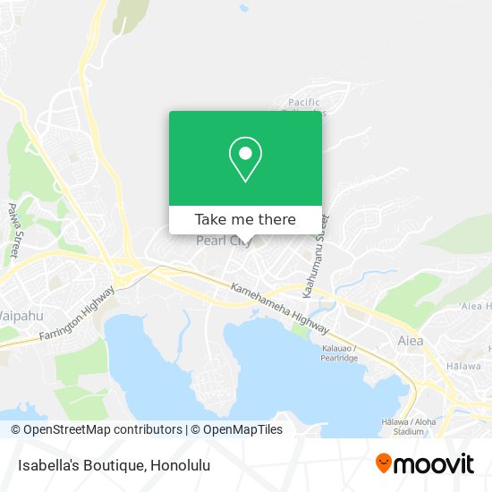 Isabella's Boutique map