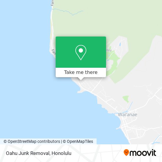 Oahu Junk Removal map