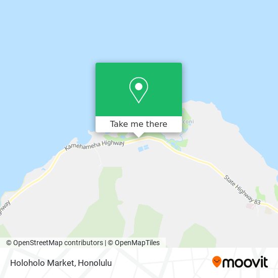 Mapa de Holoholo Market