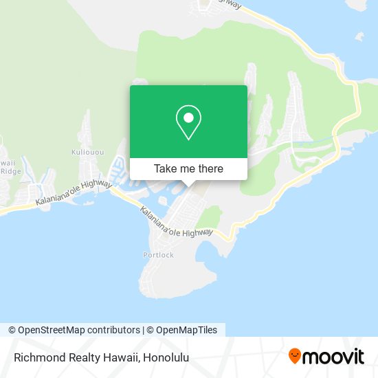 Mapa de Richmond Realty Hawaii