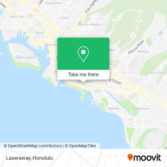 Laseraway map