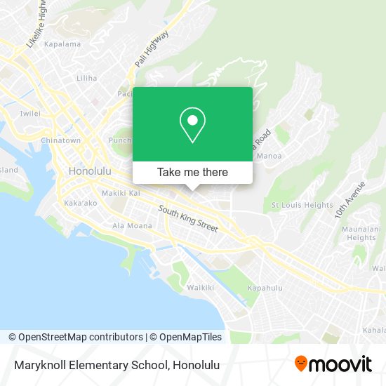 Mapa de Maryknoll Elementary School