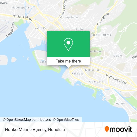 Mapa de Noriko Marine Agency