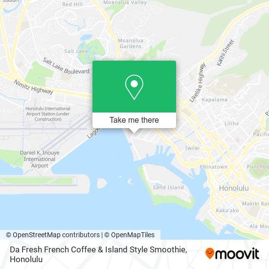 Mapa de Da Fresh French Coffee & Island Style Smoothie