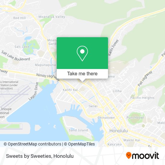 Sweets by Sweeties map