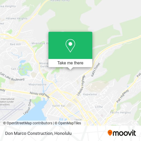 Don Marco Construction map