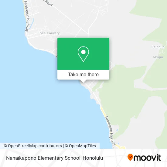 Nanaikapono Elementary School map