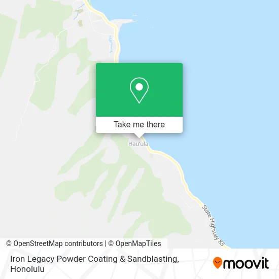 Iron Legacy Powder Coating & Sandblasting map