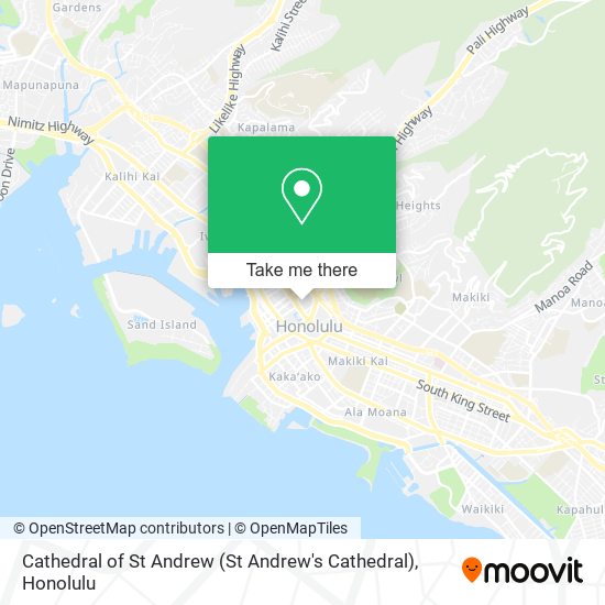 Cathedral of St Andrew map