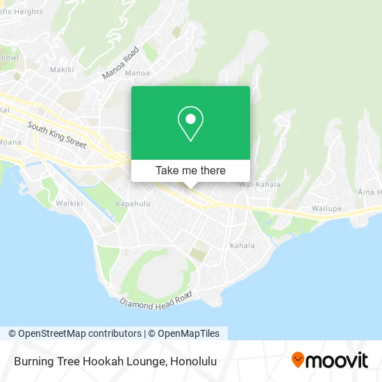 Burning Tree Hookah Lounge map